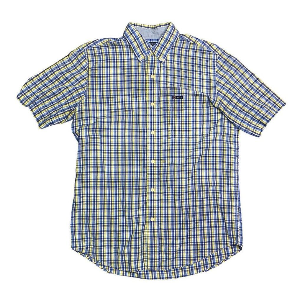 Chaps Button Front Short Sleeve Size Medium - image 2